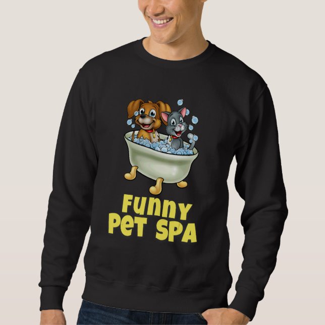 Hundepfleger   Pet Spa 2 Sweatshirt (Vorderseite)
