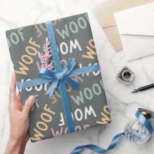 Hundepfoten-Muster Geschenkpapier