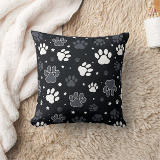 Hundepfoten-Muster – Lustiges Geschenk für Tierlie Kissen