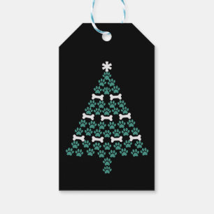 Hundepfoten-Weihnachtsbaum Süßes Weihnachtsgeschen Geschenkanhänger
