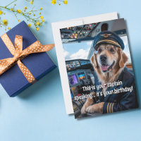 Hundepilot & Flugzeug Foto Lustiger Aviation Gebur