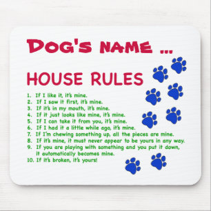 Hunderegelwerk - Regeln fürs Leben Mousepad