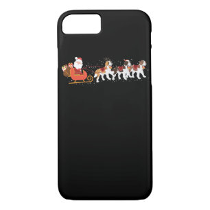 Hunderen-Weihnachten Weihnachtsmanns Bernhardiner Case-Mate iPhone Hülle