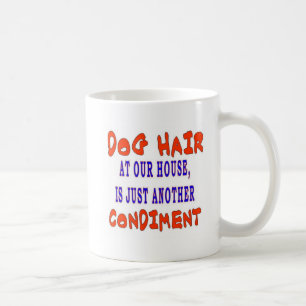 HUNDERHAAR IN UNSEREM HAUS KAFFEETASSE