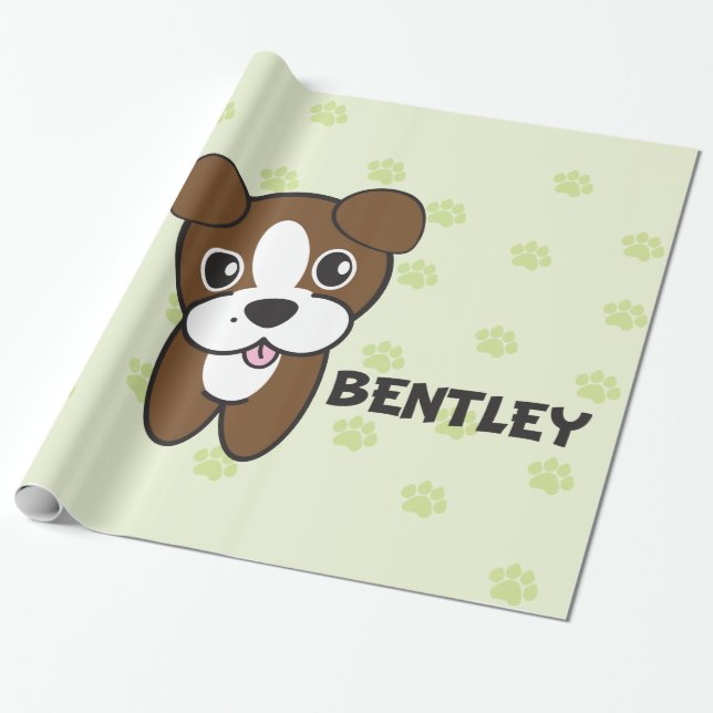 Hunderockets Cartoons™ - Bentley Geschenkpapier (Ungerollt)