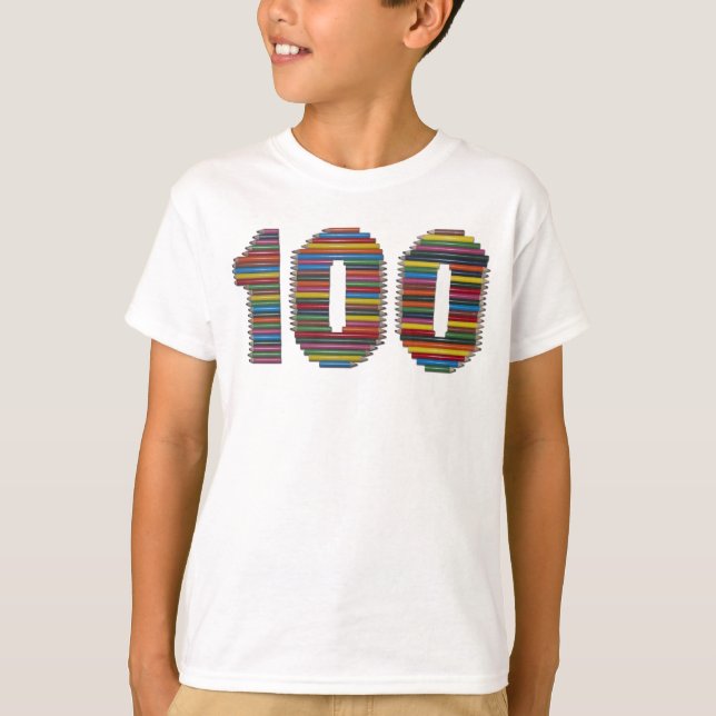Hundert Bleistifte T-Shirt (Vorderseite)