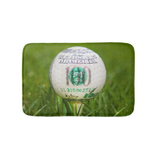 Hundert Dollar Golf Ball Badematte