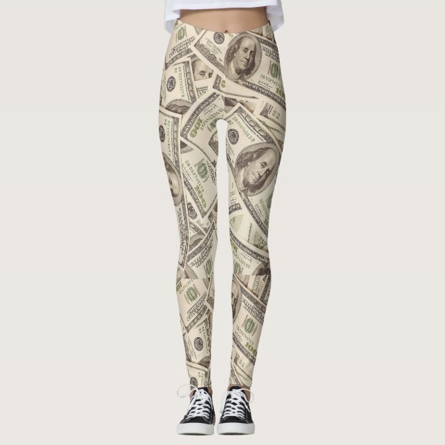 Hundert-Dollar-Leggings Leggings (Vorderseite)