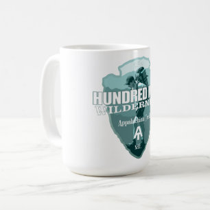 Hundert-Kilometer-Wildnis (Arrowhead T) Kaffeetasse