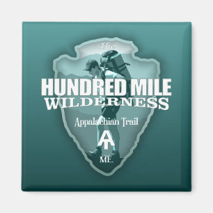 Hundert-Mile-Wildnis (Arrowhead T) Magnet
