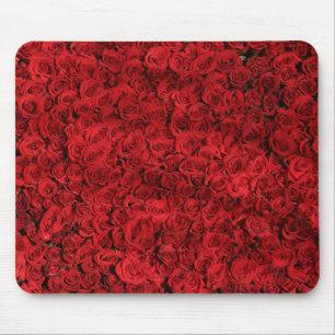 Hunderte schöne Rote Rosen Mousepad