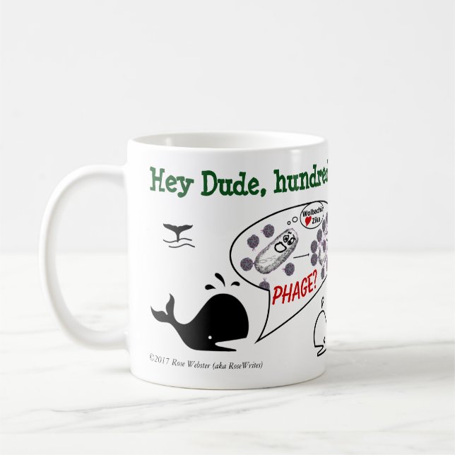 Hunderte signierter Typ von RoseWrites Kaffeetasse (Links)