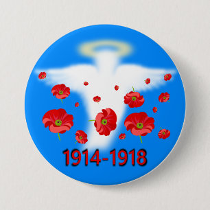 Hundertjahrfeier des Endes des Ersten Weltkriegs Button