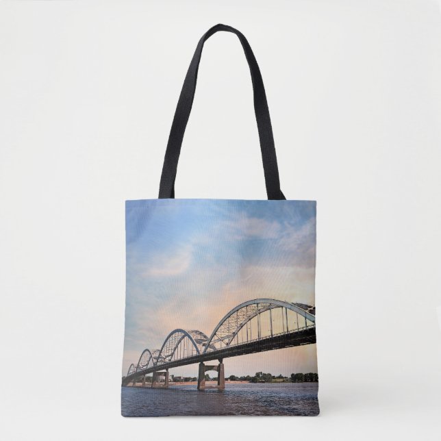Hundertjährige Brücken-Tasche Iowas Tasche (Vorderseite)