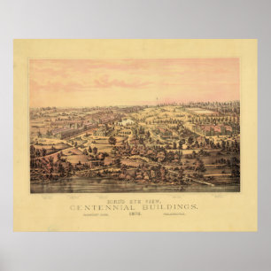 Hundertjährige Gbd Fairmount PK Philadelphia PAs Poster