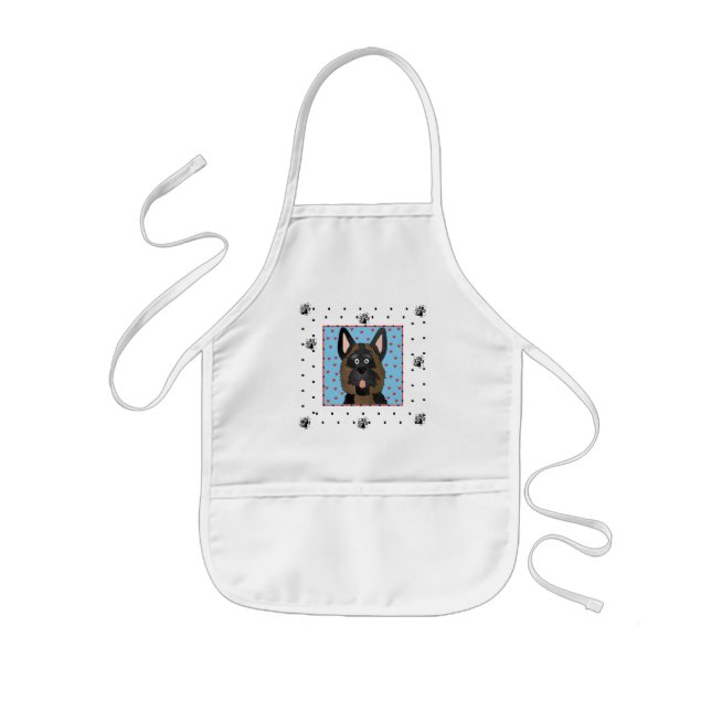 Hundeschirme und Geschenke Kinderschürze (Vorne)
