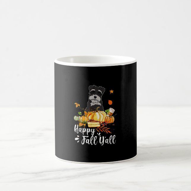 Hundeschlitten Erntedank Kaffeetasse (Mittel)