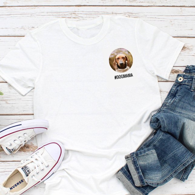 Hundeschlitten Kleiner benutzerdefinierter Foto-Kr T-Shirt (Von Creator hochgeladen)