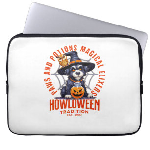 Hundeschlitten - Paws and Potions Magische Elixer. Laptopschutzhülle