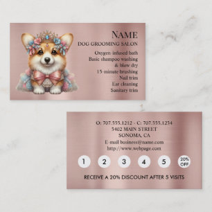 Hundeschmied Loyalty Discount Business Card Visitenkarte