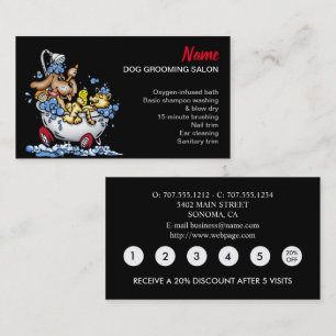 Hundeschmied Loyalty Discount Business Card Visitenkarte