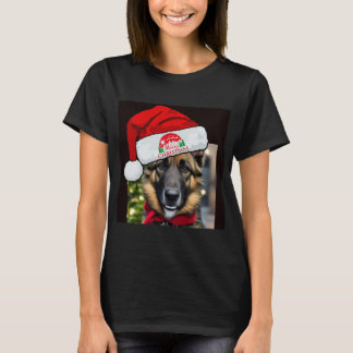Hundeschule, Hundeschlittenmädchen, Weihnachten T-Shirt