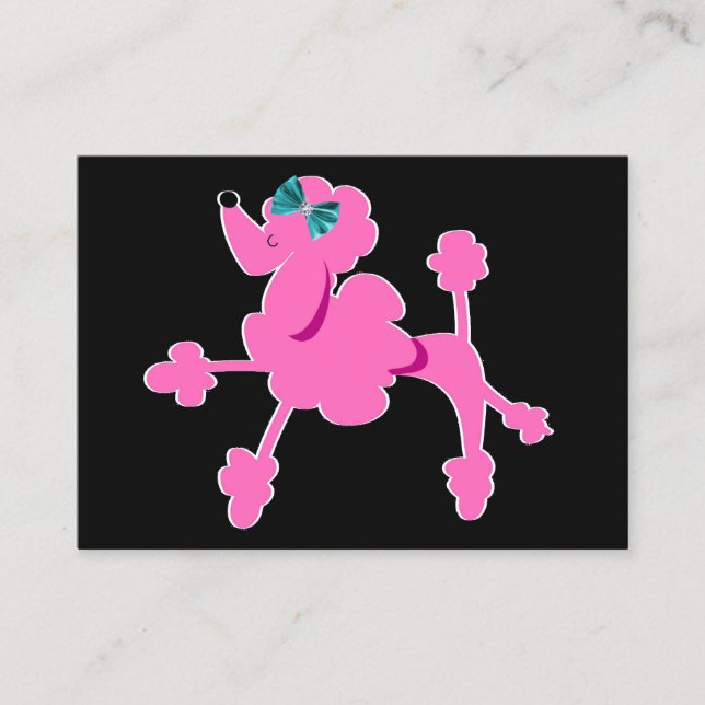 Hundeschwalker / Groomer / Etc. Visitenkarte (Vorderseite)