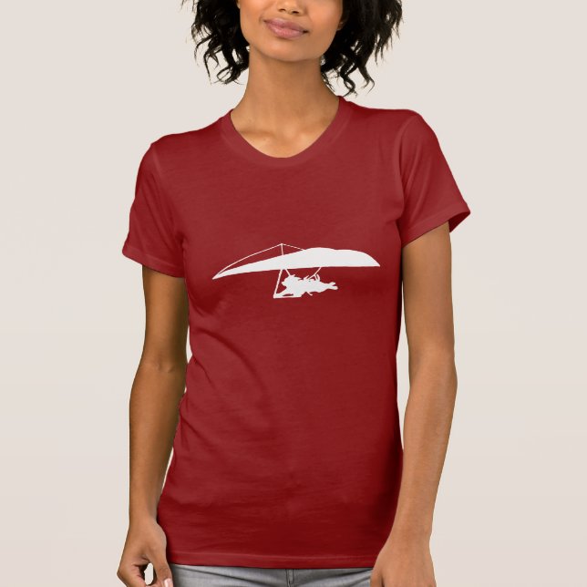Hundesegelflugzeug T-Shirt (Vorderseite)