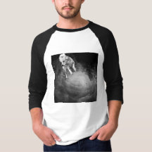 Hundeshirt aus Schwarz-Weiß-Galaxie - Fee Galaxy™