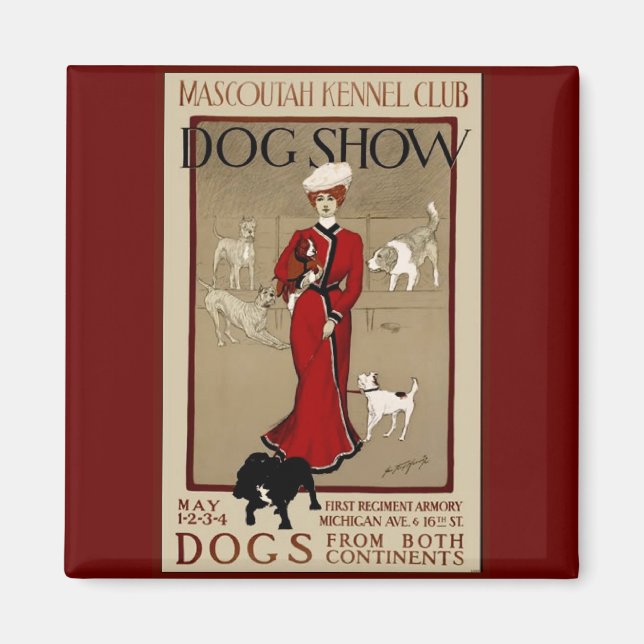 Hundeshow Magnet (Vorne)
