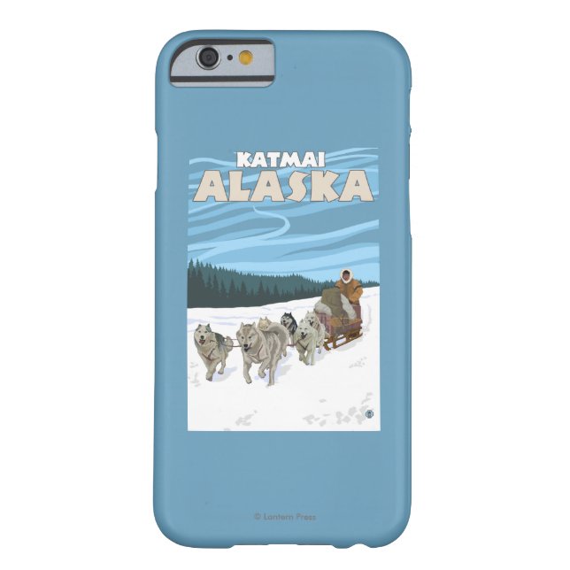 HundeSledding Szene - Katmai, Alaska Case-Mate iPhone Hülle (Rückseite)