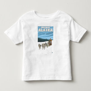 HundeSledding Szene - Skagway, Alaska Kleinkind T-shirt