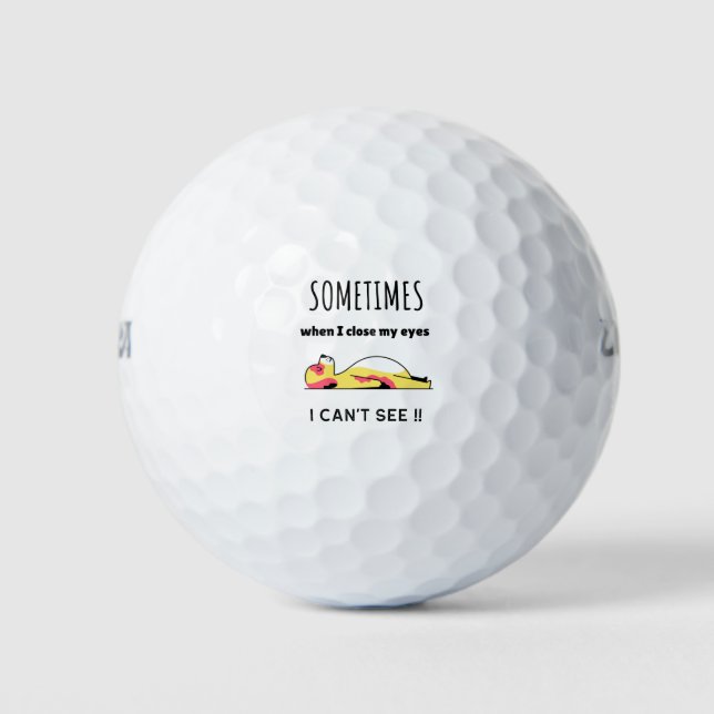 Hundespielgeschenk Golfball (Vorderseite)