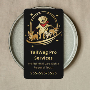 Hundesport-Trainer-Pflegeservice Luxus Visitenkarte