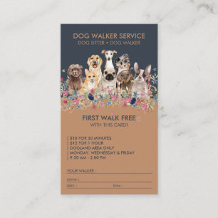 Hundesportservice Gratisgeschenk Visitenkarte