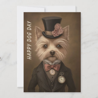 Hundetag Grußkarte - Funny Custom Pater Lover Einladung