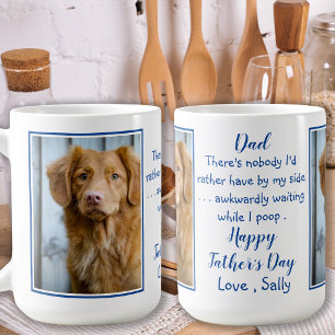 Hundetag - Vater für Haustiere - Foto für Hunde Kaffeetasse