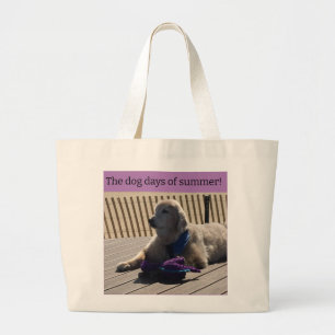 Hundetage der Summer Beach Bag Jumbo Stoffbeutel