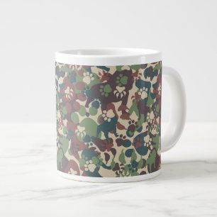 Hundetarnungs-Muster Jumbo-Tasse