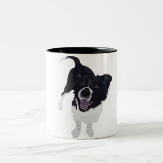 HundeTasse Zweifarbige Tasse