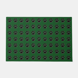 Hundetatze druckt Tür-Matte Fußmatte