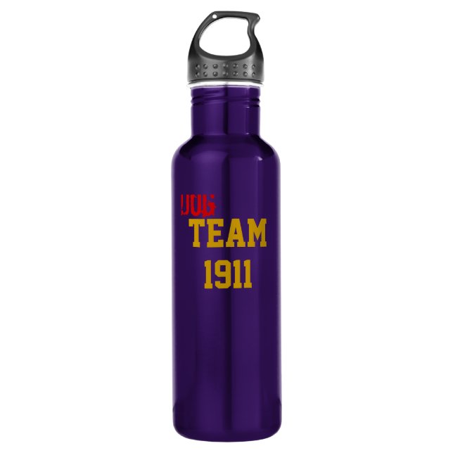 Hundeteam 1911 edelstahlflasche (Vorderseite)