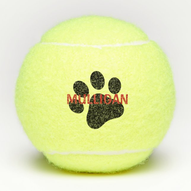 HundeTennisball Tennisbälle (Vorderseite)