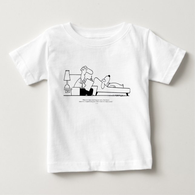 Hundetherapie Baby T-shirt (Vorderseite)