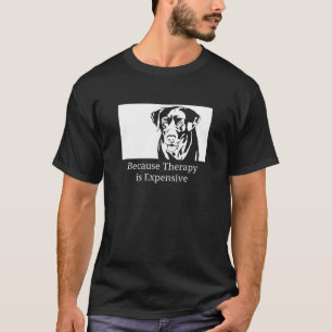 Hundetherapie  Schokolade Labrador verwandtes Labr T-Shirt