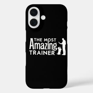 Hundetrainer Der unglaublichste Trainer Lustige Ge iPhone 16 Hülle