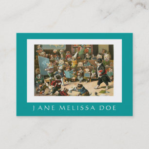 Hundetrainer oder -tutor - doppelseitig visitenkarte