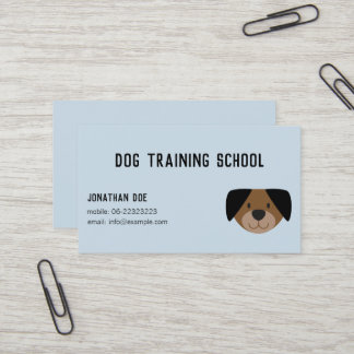 Hundetrainer-u. -lehrer-Visitenkarte - Ikonenart Visitenkarte