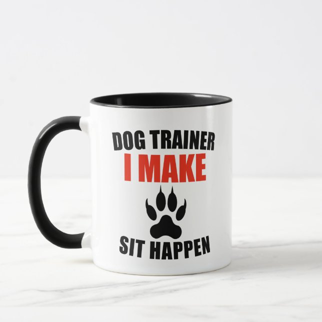 Hundetrainerin Tasse (Links)