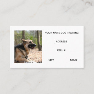 Hundetraining Visitenkarte